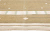 7 x 10 - Tan Vintage Dhurrie Rug - 79613