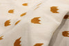 6 x 9 - Beige Vintage Dhurrie Rug - 79615