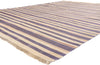 9 x 12 - Purple Vintage Dhurrie Rug - 79619