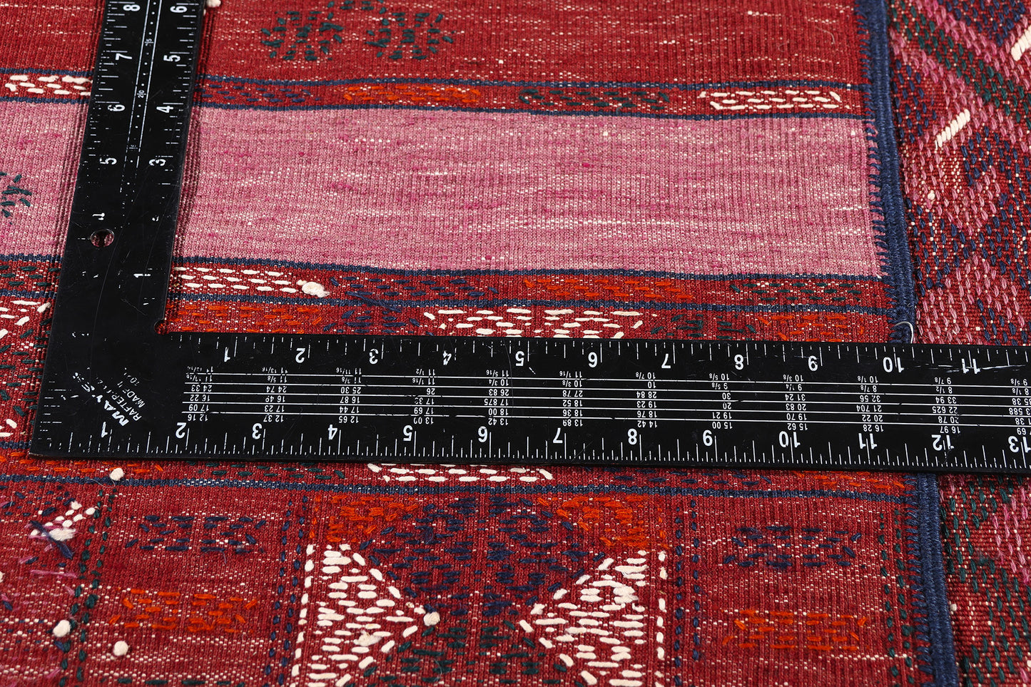 6 x 11 - Red Vintage Afghani Maimana Kilim Rug - 79625