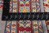 3 x 17 - Blue Vintage Pakistani Kazak Rug - 79631