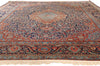 9 x 12 - Navy Blue Antique Persian Tabriz Rug - 79633