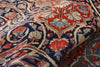 9 x 12 - Navy Blue Antique Persian Tabriz Rug - 79633