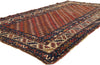 4 x 9 - Red Antique Caucasian Kazak Rug - 79634