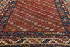 4 x 9 - Red Antique Caucasian Kazak Rug - 79634