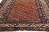 4 x 9 - Red Antique Caucasian Kazak Rug - 79634