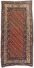 4 x 9 - Red Antique Caucasian Kazak Rug - 79634