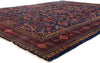 9 x 11 - Navy Blue Antique Persian Lilihan Rug - 79639