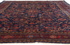 9 x 11 - Navy Blue Antique Persian Lilihan Rug - 79639
