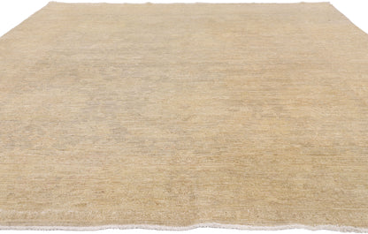 8 x 10 - Beige Vintage Oushak Rug - 79641