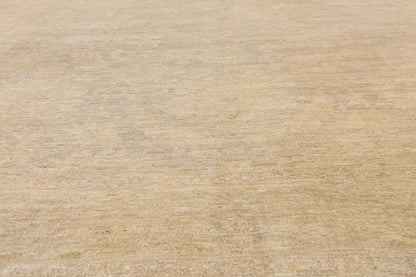 8 x 10 - Beige Vintage Oushak Rug - 79641