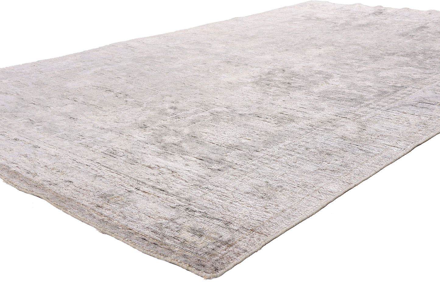 6 x 9 - Gray Vintage Oushak Rug - 79642
