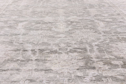 6 x 9 - Gray Vintage Oushak Rug - 79642