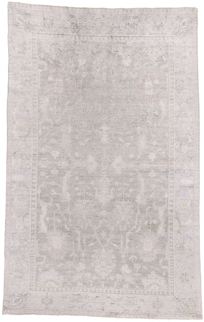 6 x 9 - Gray Vintage Oushak Rug - 79642