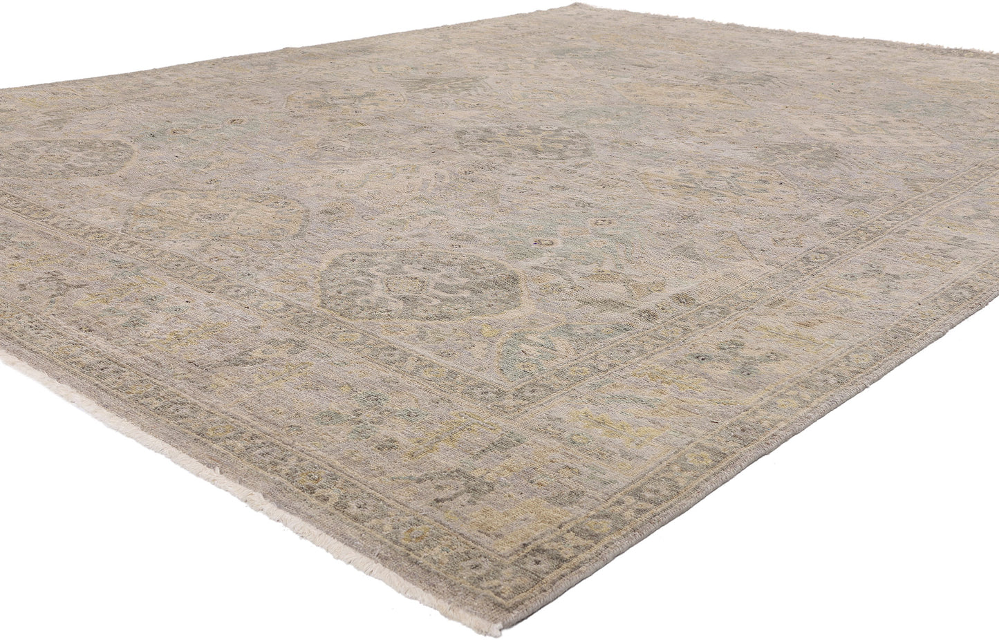7 x 10 - Gray New Modern Oushak Rug - 79643