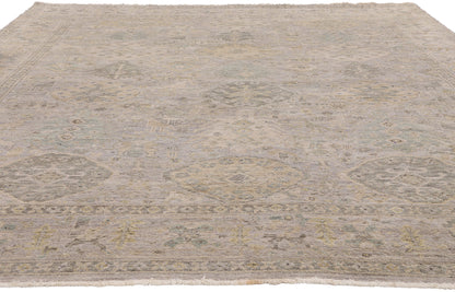 7 x 10 - Gray New Modern Oushak Rug - 79643