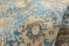 9 x 12 - Blue Antique Persian Tabriz Rug - 79644