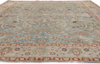 10 x 12 - Blue Antique Persian Mashhad Rug - 79645