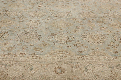 6 x 9 - Blue Antique Persian Tabriz Rug - 79647