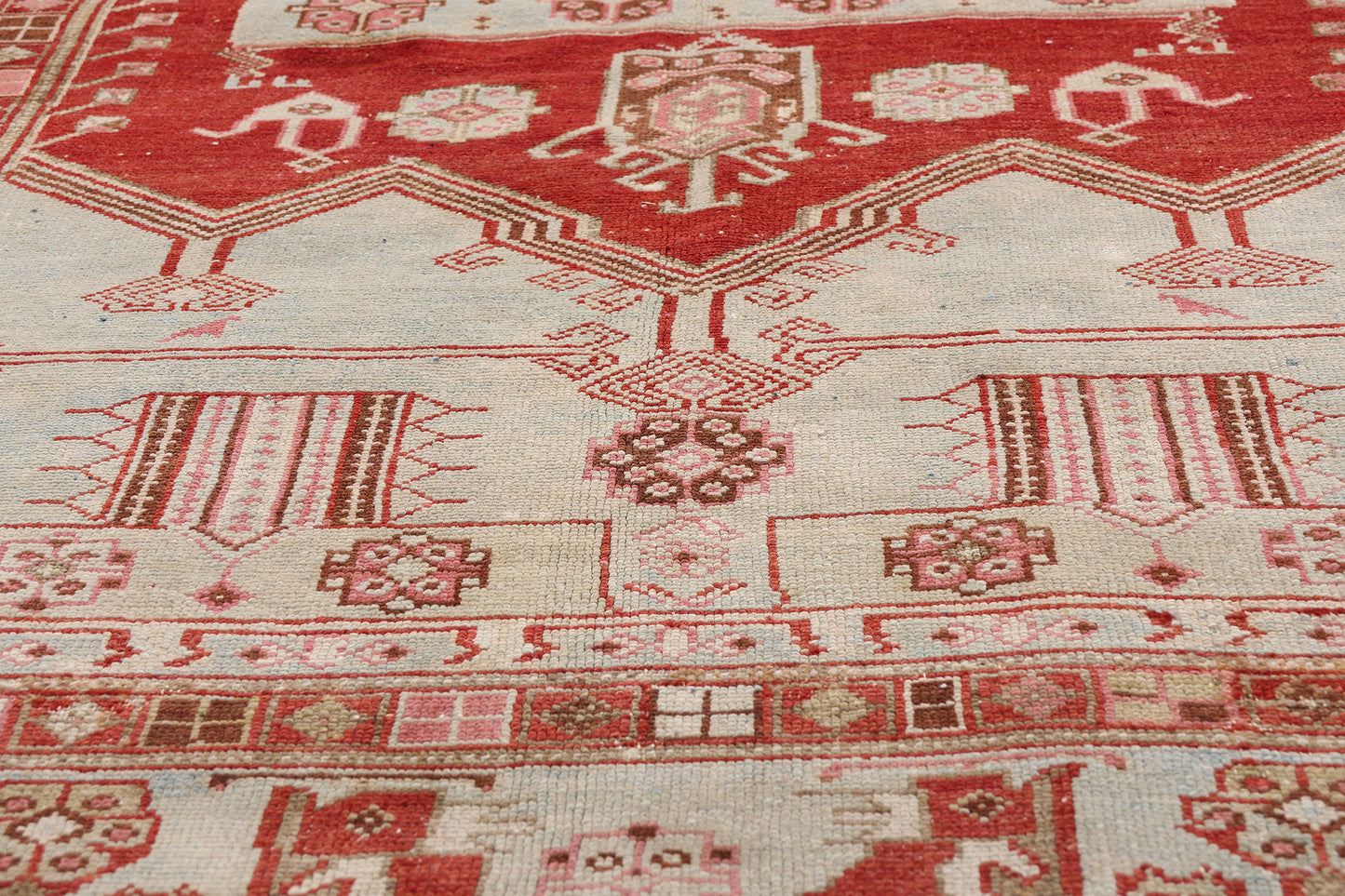 5 x 7 - Blue Antique Persian Malayer Rug - 79649