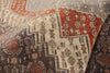 6 x 9 - Blue Antique Persian Senneh Rug - 79650