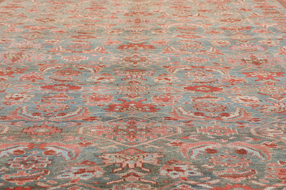 7 x 16 - Blue Antique Persian Malayer Rug - 79651