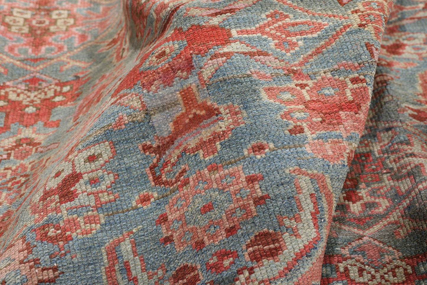 7 x 16 - Blue Antique Persian Malayer Rug - 79651