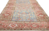 4 x 14 - Blue Antique Persian Bijar Rug - 79652