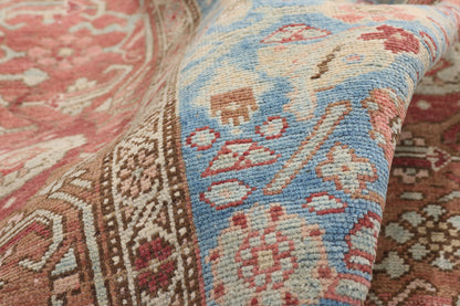4 x 14 - Blue Antique Persian Bijar Rug - 79652