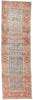 4 x 14 - Blue Antique Persian Bijar Rug - 79652