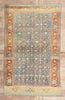 5 x 7 - Blue Antique Persian Bijar Rug - 79653