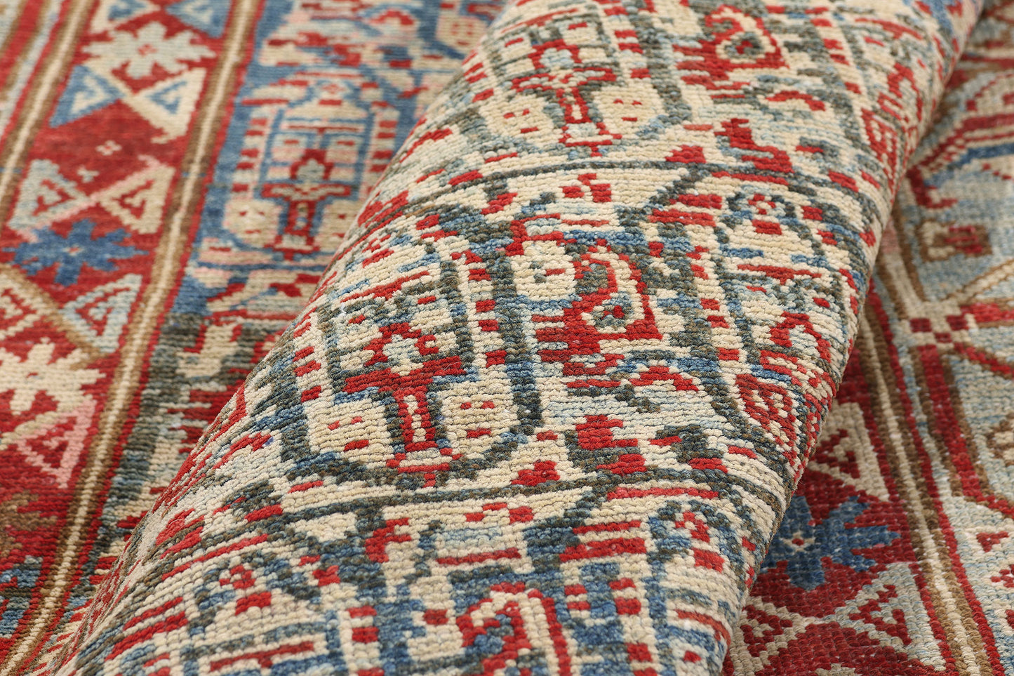 4 x 6 - Blue Antique Persian Malayer Rug - 79655
