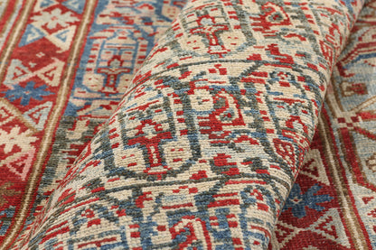 4 x 6 - Blue Antique Persian Malayer Rug - 79655