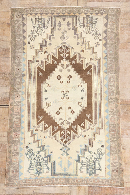 4 x 6 - Ivory Antique Persian Malayer Rug - 79656