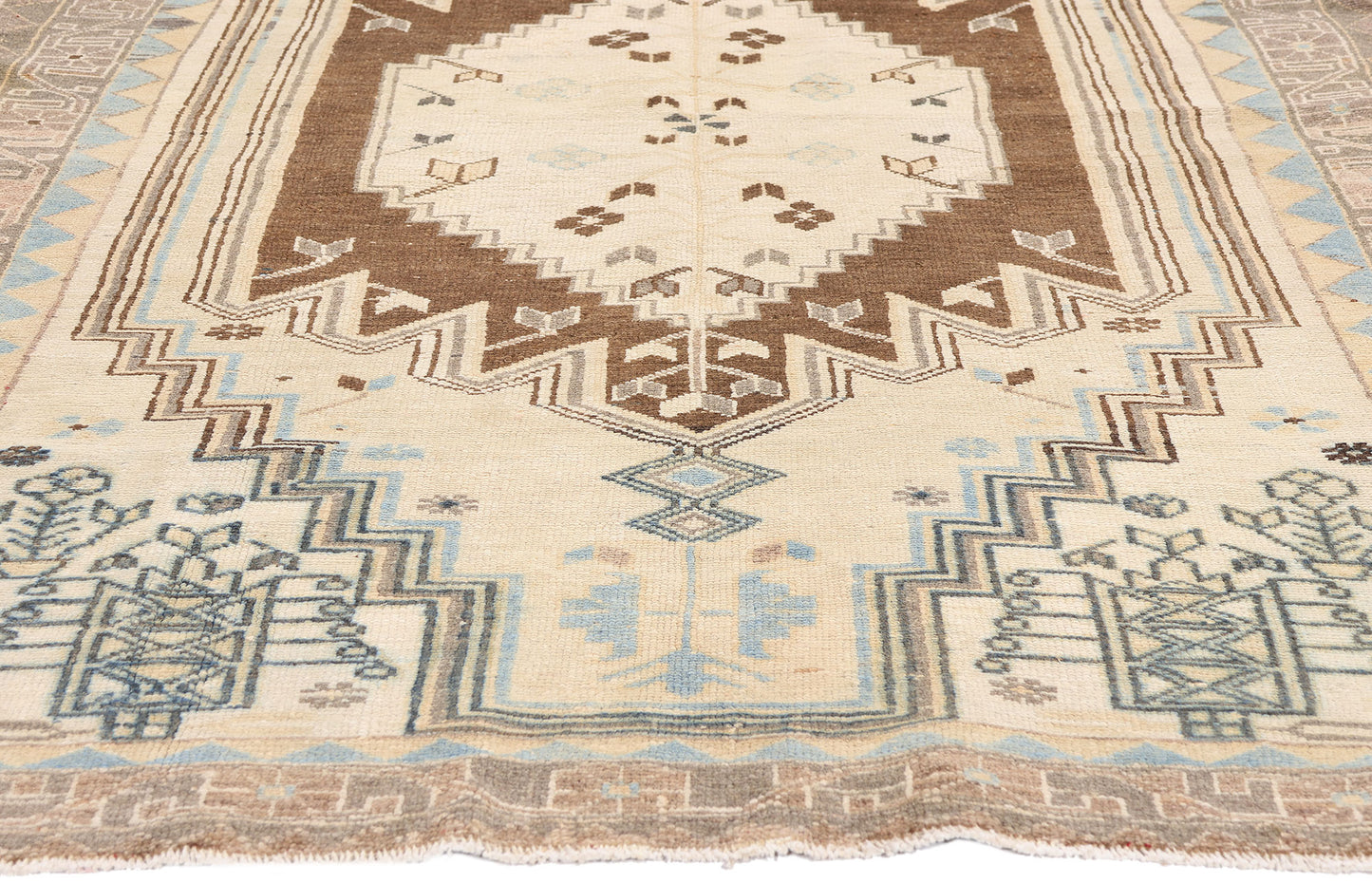 4 x 6 - Ivory Antique Persian Malayer Rug - 79656