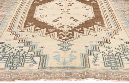 4 x 6 - Ivory Antique Persian Malayer Rug - 79656