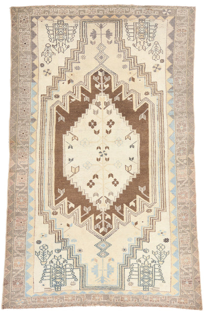 4 x 6 - Ivory Antique Persian Malayer Rug - 79656