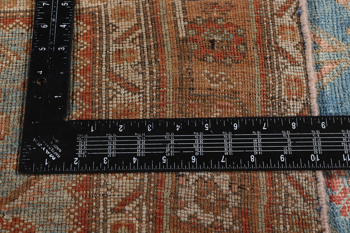 4 x 8 - Blue Antique Persian Bijar Rug - 79657