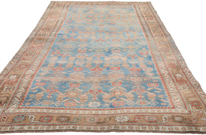 4 x 8 - Blue Antique Persian Bijar Rug - 79657