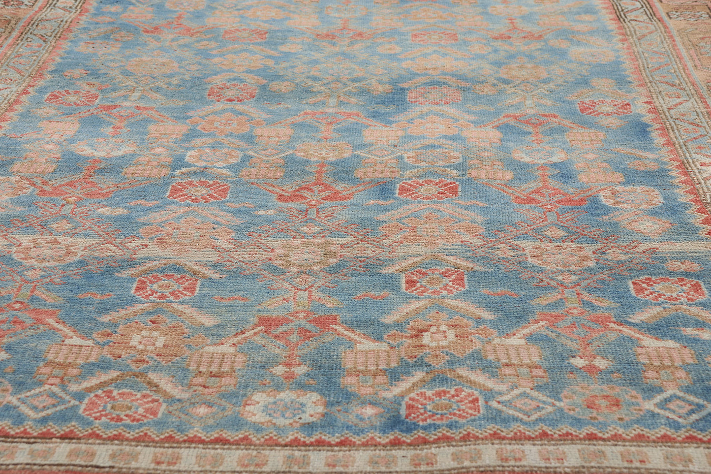 4 x 8 - Blue Antique Persian Bijar Rug - 79657