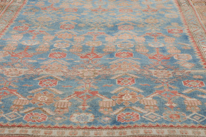 4 x 8 - Blue Antique Persian Bijar Rug - 79657