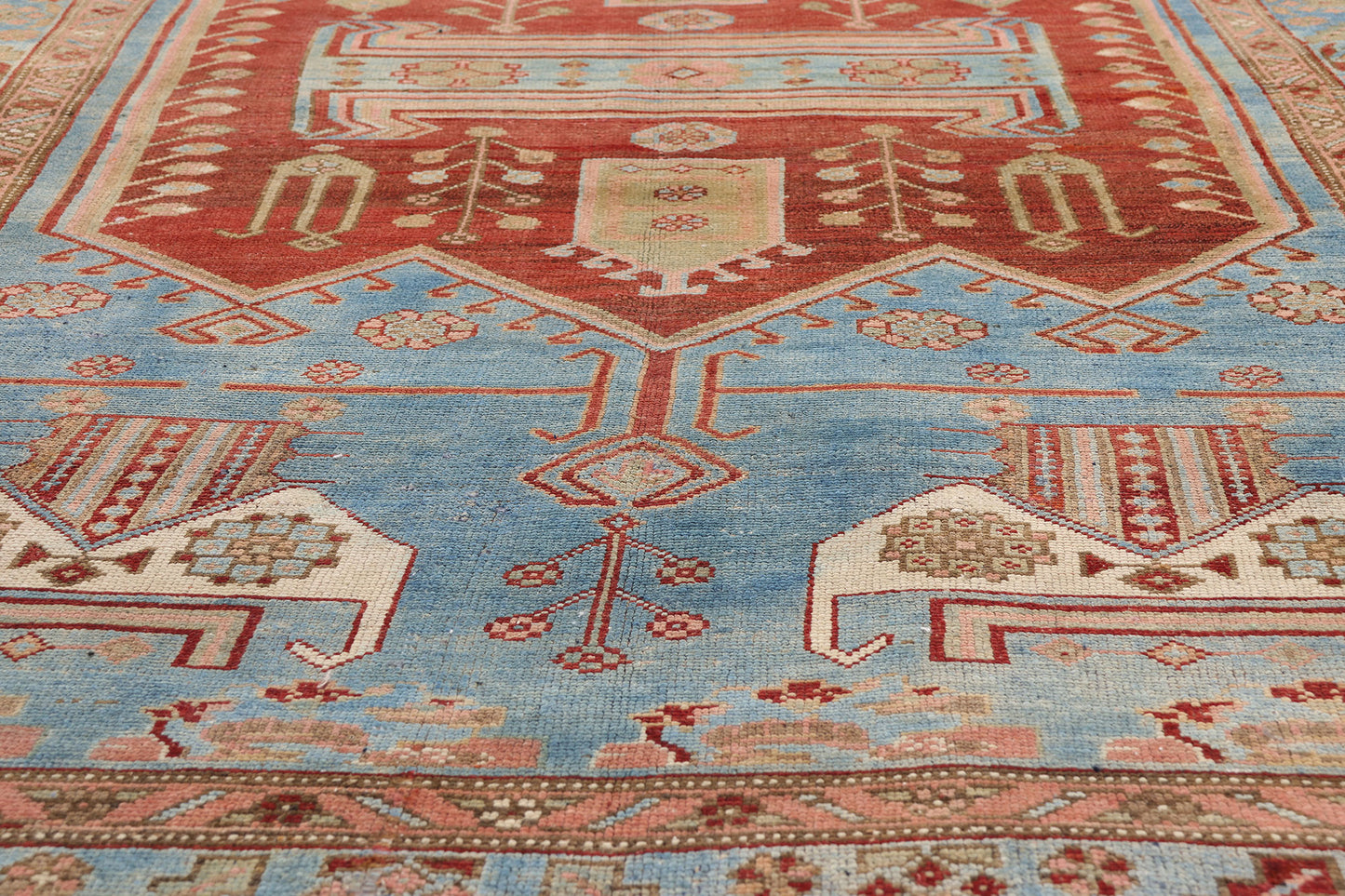 4 x 8 - Blue Antique Persian Malayer Rug - 79658