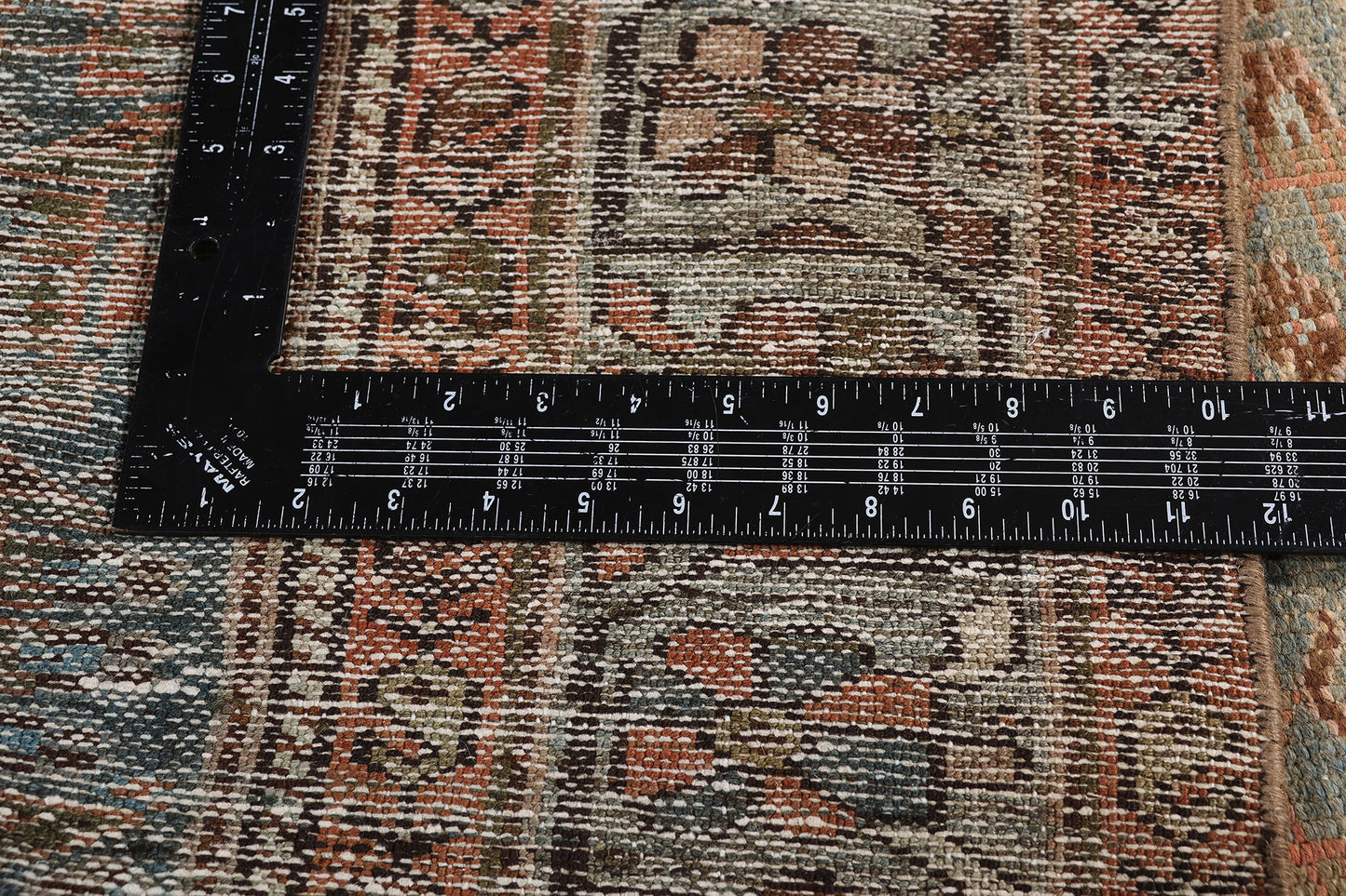 4 x 6 - Blue Antique Persian Hamadan Rug - 79659