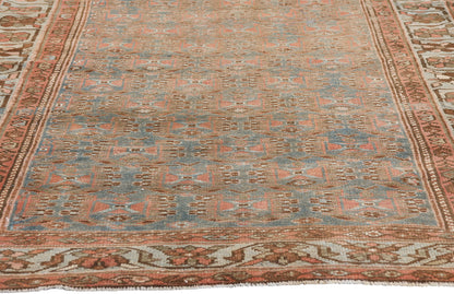 4 x 6 - Blue Antique Persian Hamadan Rug - 79659