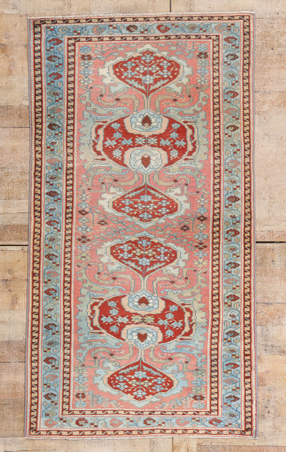 3 x 6 - Pink Antique Persian Hamadan Rug - 79660