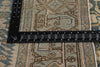 4 x 6 - Blue Antique Persian Bijar Rug - 79661