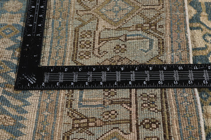 4 x 6 - Blue Antique Persian Bijar Rug - 79661