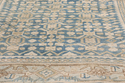 4 x 6 - Blue Antique Persian Bijar Rug - 79661