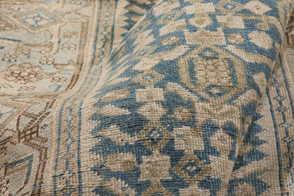 4 x 6 - Blue Antique Persian Bijar Rug - 79661