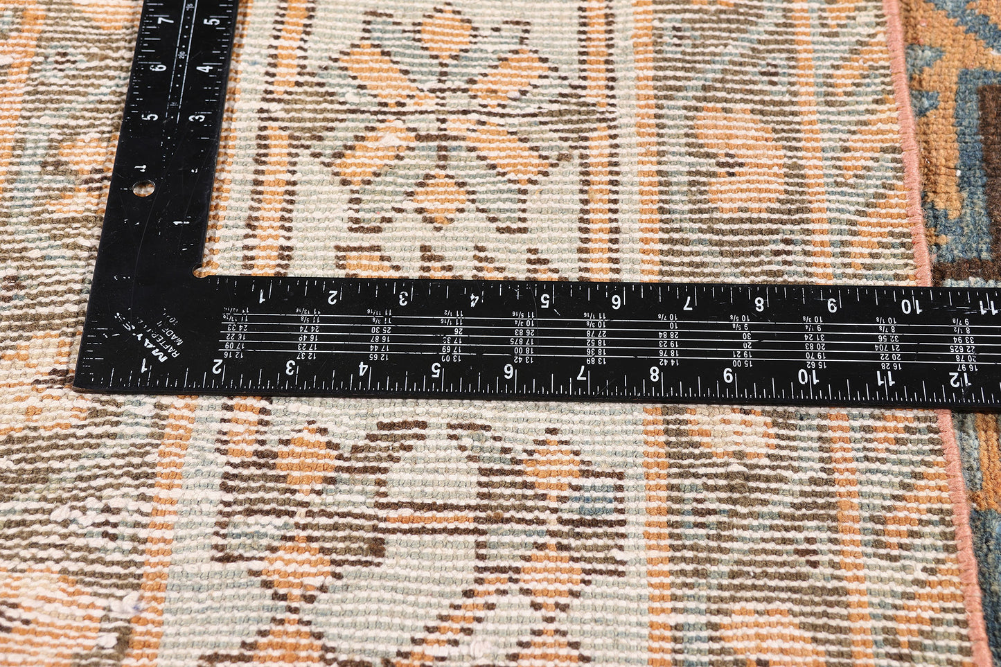 10 x 13 - Orange Antique Persian Viss Rug - 79662